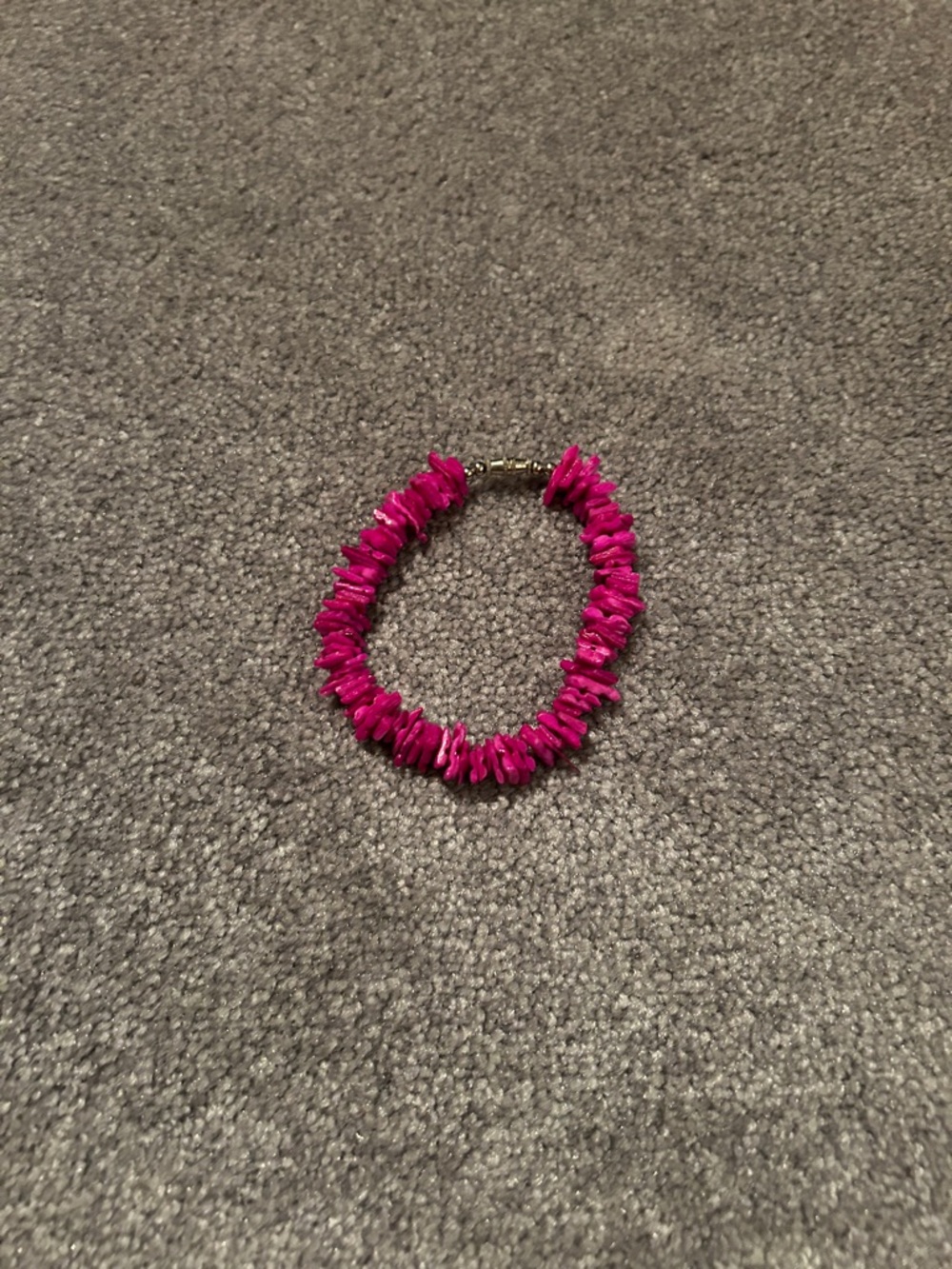 Hot Pink Bead Bracelet - Women Jewelry